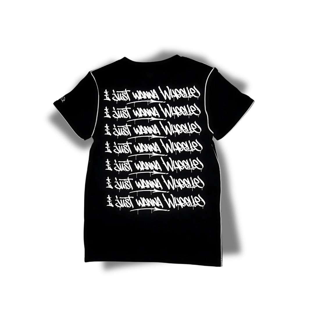 I JUST WANNA WHEELIE MEN'S TSHIRT