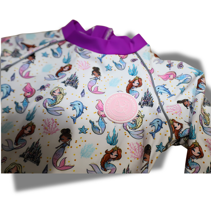 POLOLIA GIRL'S REFLECTIVE SWIMSUIT