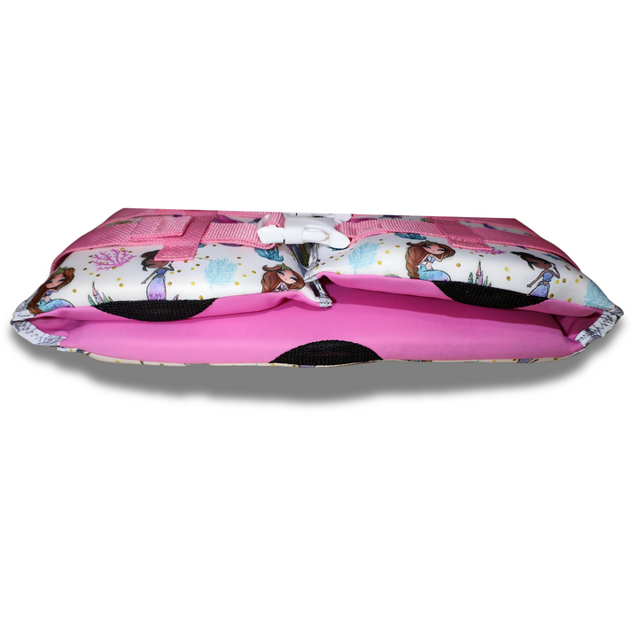 GIRL'S PINK MERMAID YOUTH TYPE III REFLECTIVE LIFE VEST