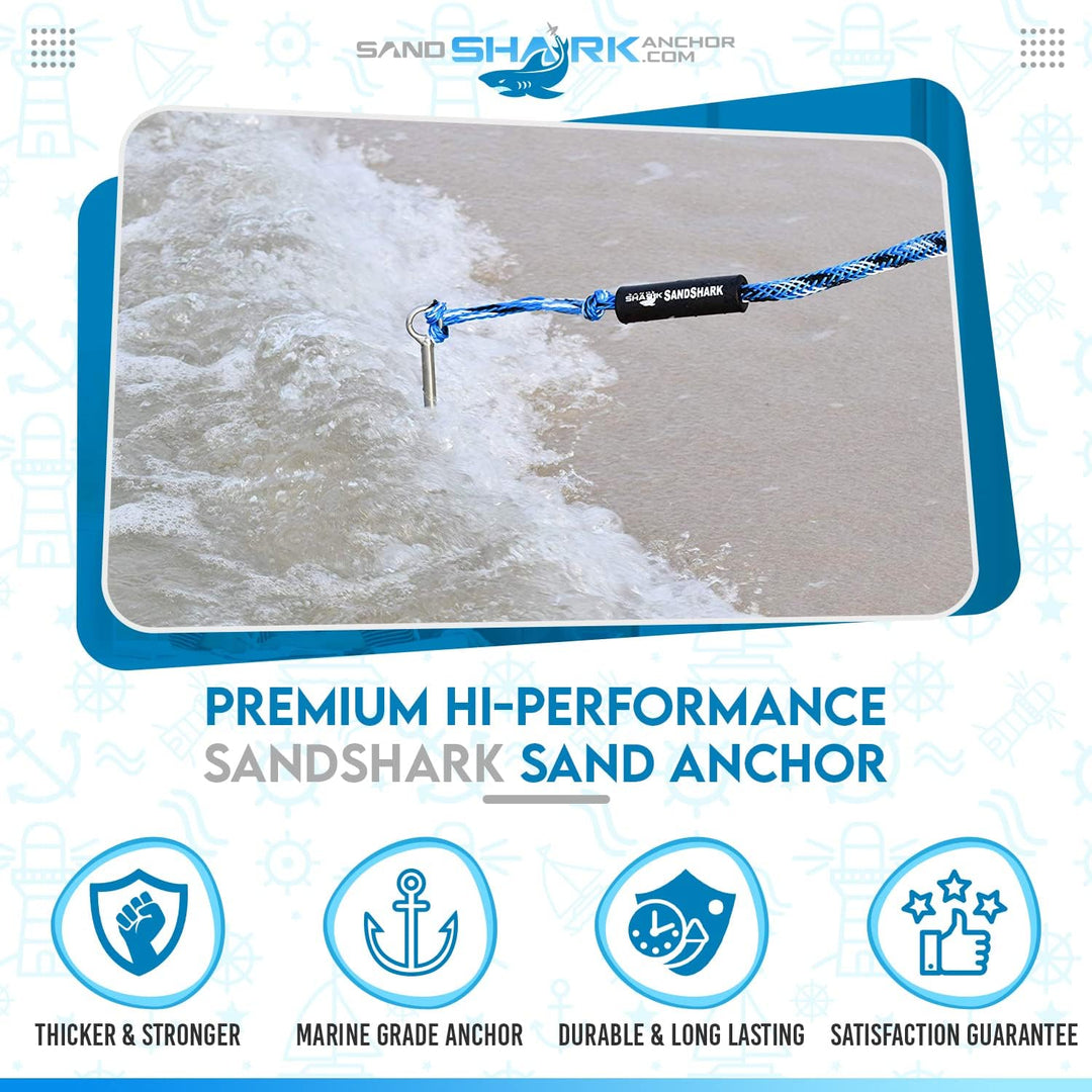 Lite 18 Anchor by SandShark Anchor – Perfect for Jet-Skis, PWCs, and Small Boats