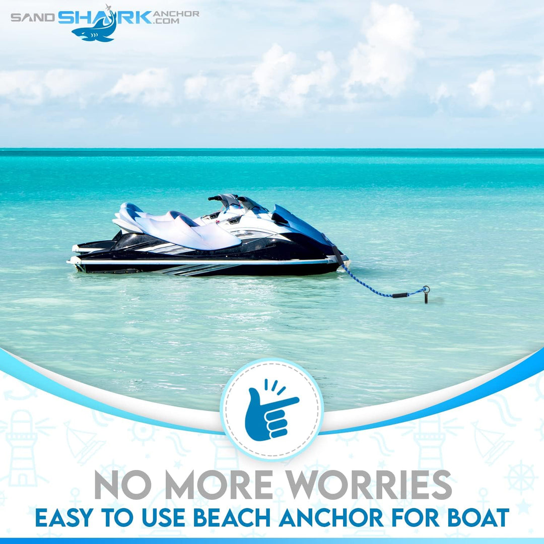 Lite 18 Anchor by SandShark Anchor – Perfect for Jet-Skis, PWCs, and Small Boats