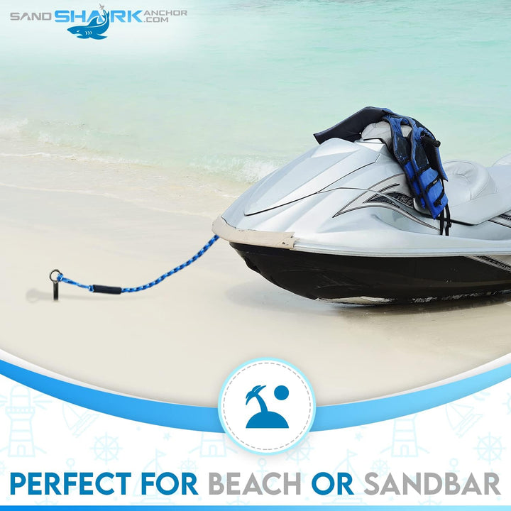 Lite 18 Anchor by SandShark Anchor – Perfect for Jet-Skis, PWCs, and Small Boats