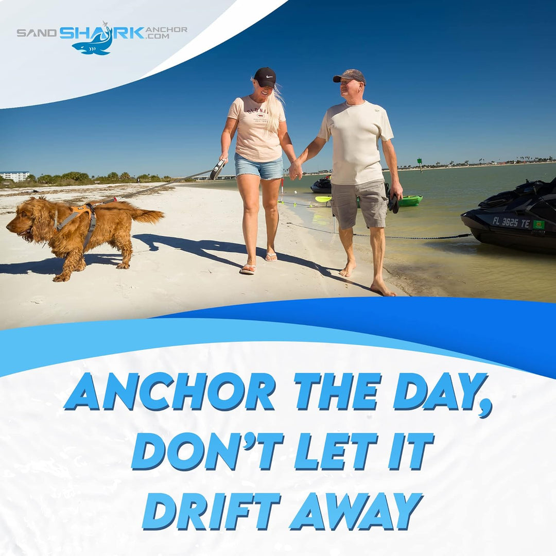 5-7 ft Bungee Dock Line by Sandshark Anchor - The Ultimate Docking Solution for Your Watercraft