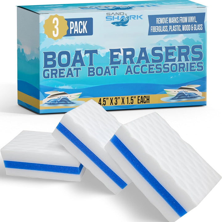 Boat Erasers by SandShark Anchor – The Ultimate Cleaning Solution for Boats, Jet Skis, and Pontoons