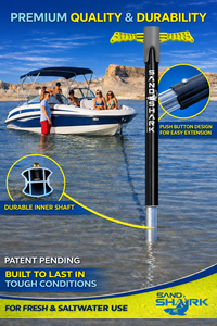 SuperSport 3.0 Anchor by SandShark - Adjusts 29"-48"