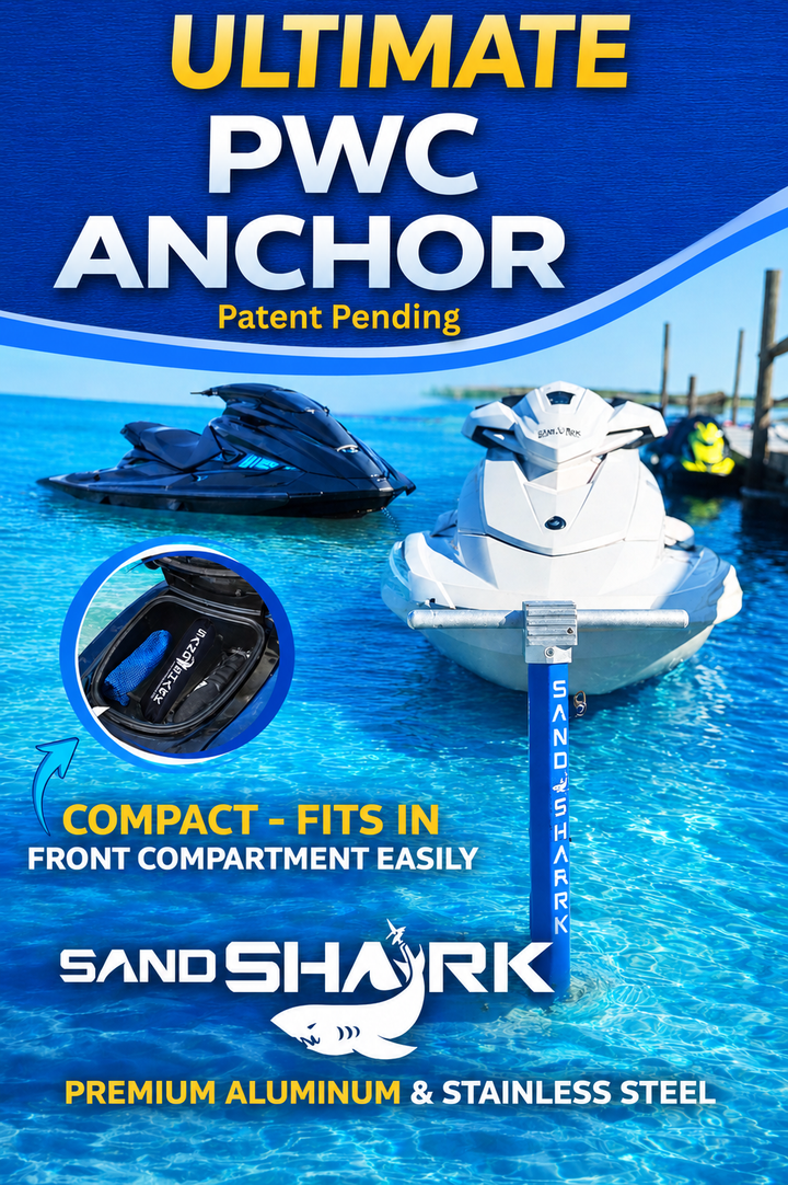 PWC 3.0 Anchor by Sandshark – The Ultimate Anchor for Jet Skis & Personal Watercraft
