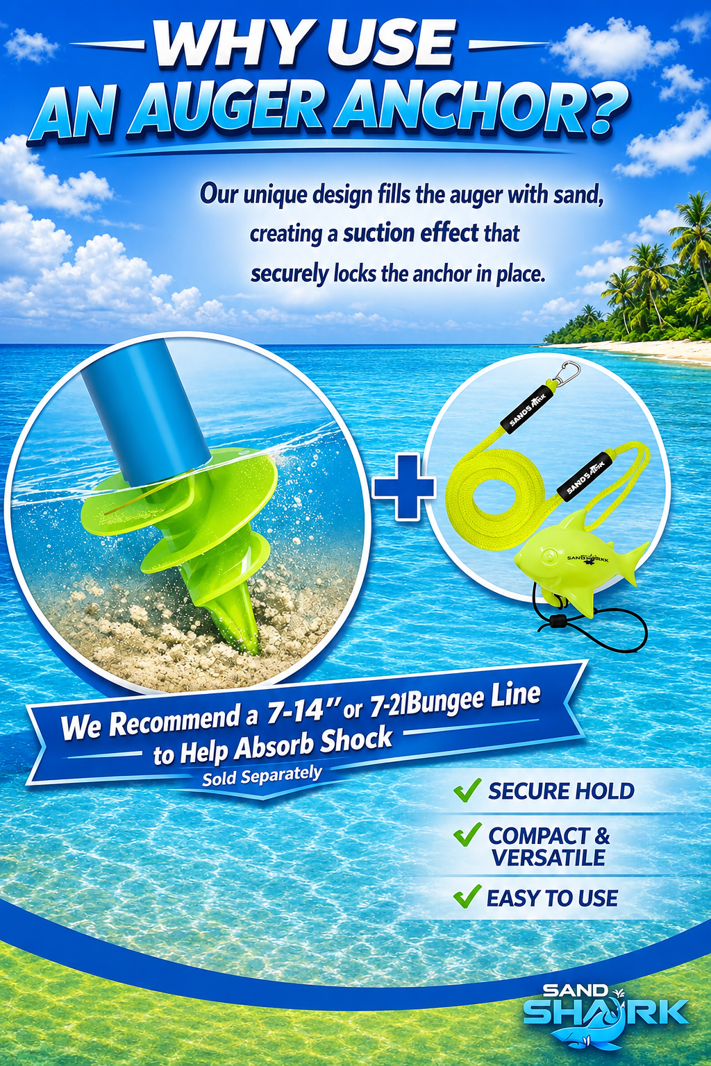 Mega Sport Anchor – Heavy-Duty Anchor for Boats & Pontoons