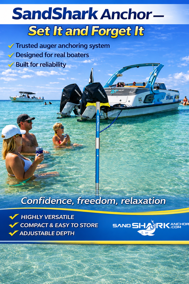 Mega Sport Anchor – Heavy-Duty Anchor for Boats & Pontoons