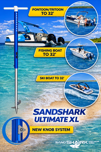 NEW for 2025 Ultimate XL 3.0  – Heavy-Duty Anchor for Boats, Pontoons, Tritoons