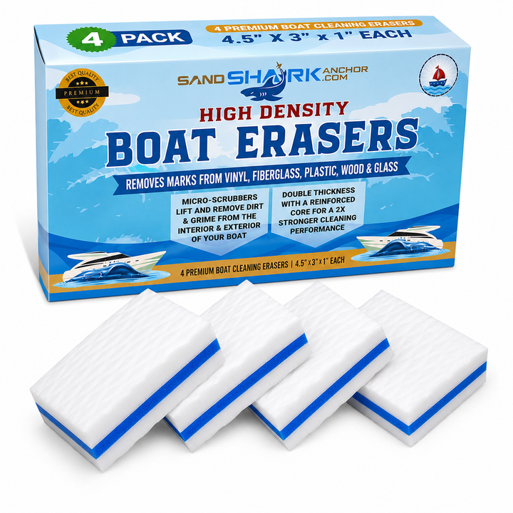Boat Erasers – 4 Pack