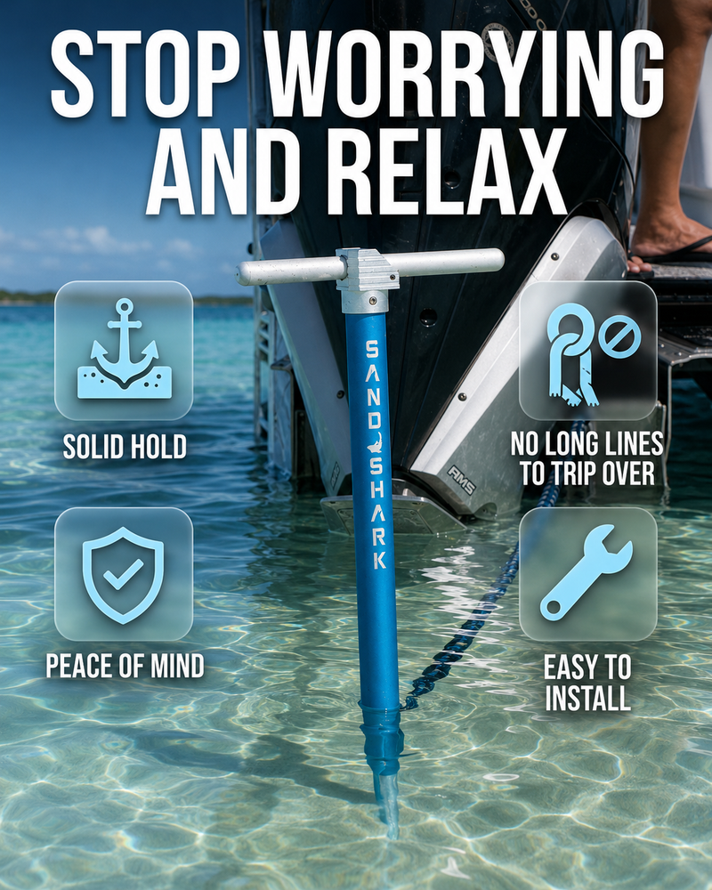 Stop Worrying About Your Boat Drifting And Just Enjoy The Water