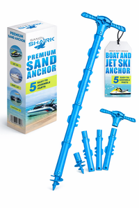 Sport Anchor - Shallow Water Anchor Pole for Boats and PWC. Easy Storage, High-Strength ABS (4' tall)