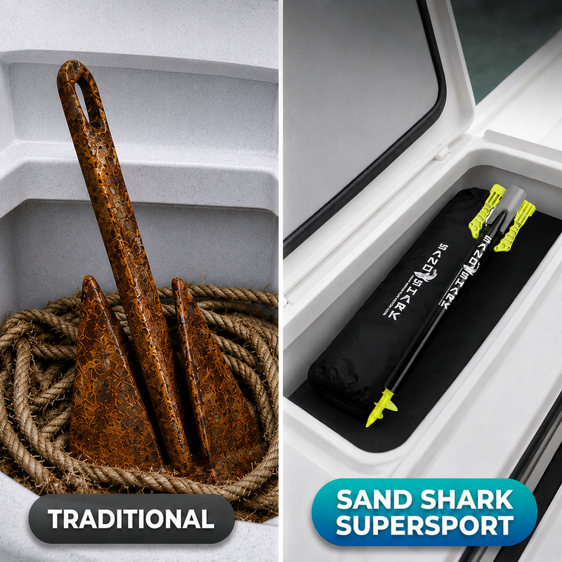 From Long Tangled Lines to Short & Safe at Crowded Sandbars