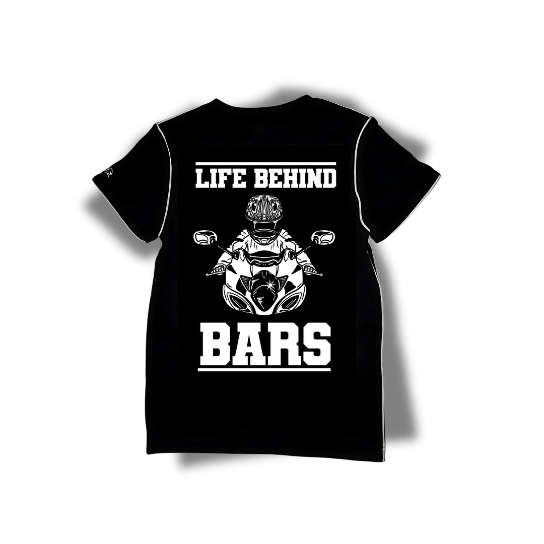 LIFE BEHIND BARS MEN'S REFLECTIVE T-SHIRT