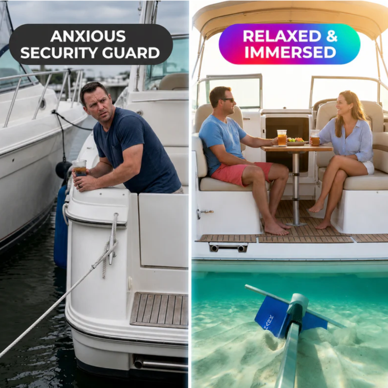 Never Watch Your Boat Drift Toward Disaster Again