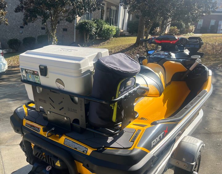Low Profile Deep Blue with LINQ system PLUS Reinforcement Base and Back Support for Sea-Doo RXT-X AND GTX MODELS ONLY with LINQ system 2018 -2025