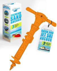 Sport Anchor - Shallow Water Anchor Pole for Boats and PWC. Easy Storage, High-Strength ABS (4' tall)