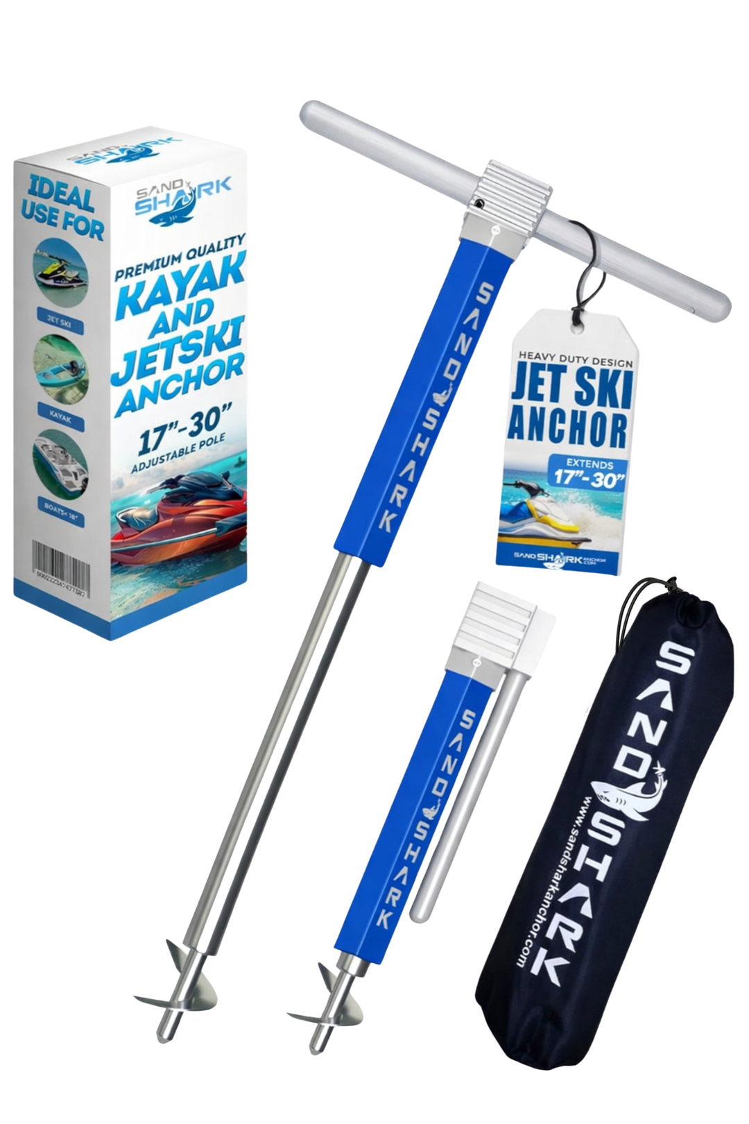 PWC 3.0 Anchor by Sandshark – The Ultimate Anchor for Jet Skis & Personal Watercraft