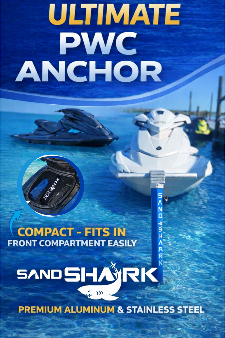 PWC 3.0 Anchor by Sandshark – The Ultimate Anchor for Jet Skis & Personal Watercraft