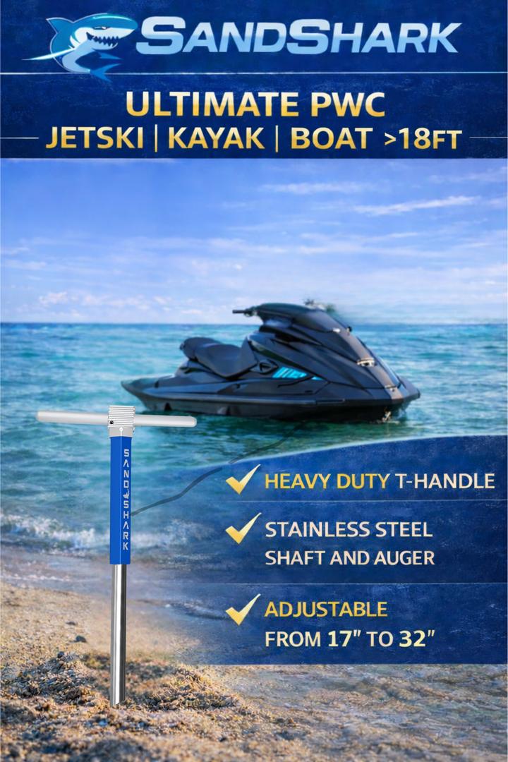 PWC 3.0 Anchor by Sandshark – The Ultimate Anchor for Jet Skis & Personal Watercraft