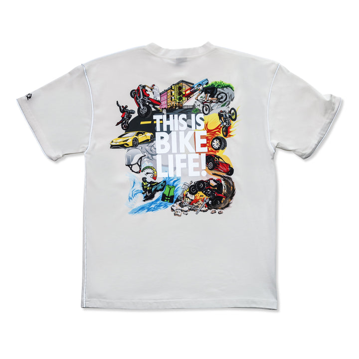 THIS IS BIKE LIFE! MEN'S REFLECTIVE T-SHIRT