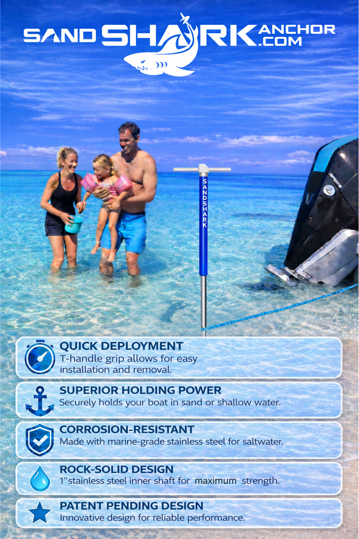 NEW for 2025 Ultimate XL 3.0  – Heavy-Duty Anchor for Boats, Pontoons, Tritoons