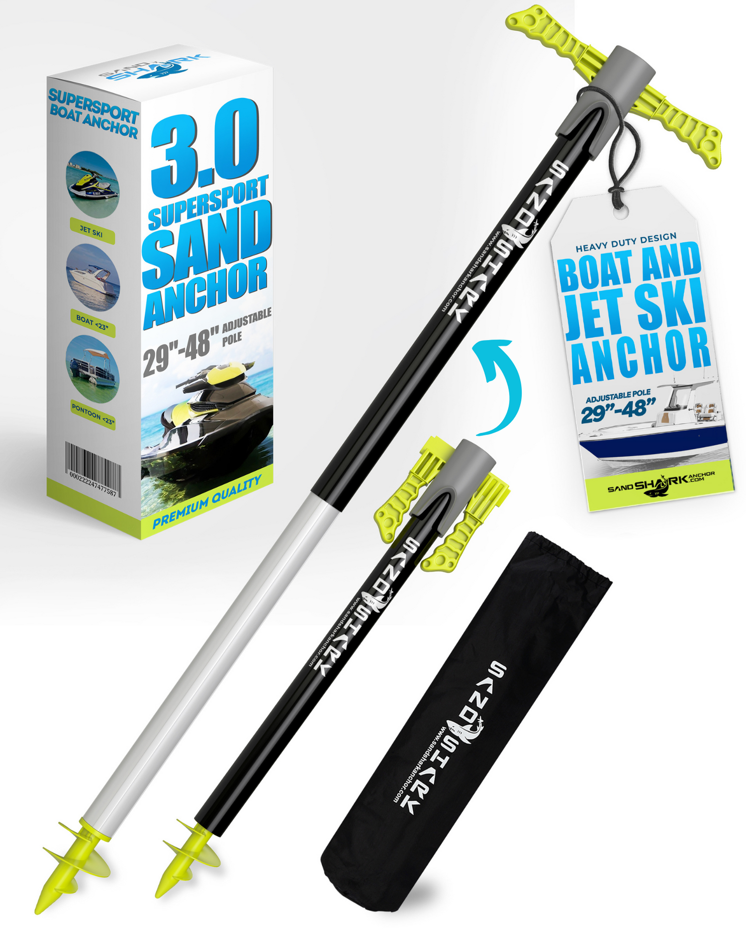 SuperSport 3.0 Anchor – Sand Shark Anchor