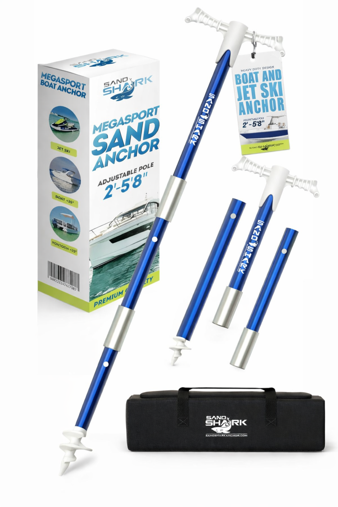 Mega Sport Anchor – Heavy-Duty Anchor for Boats & Pontoons