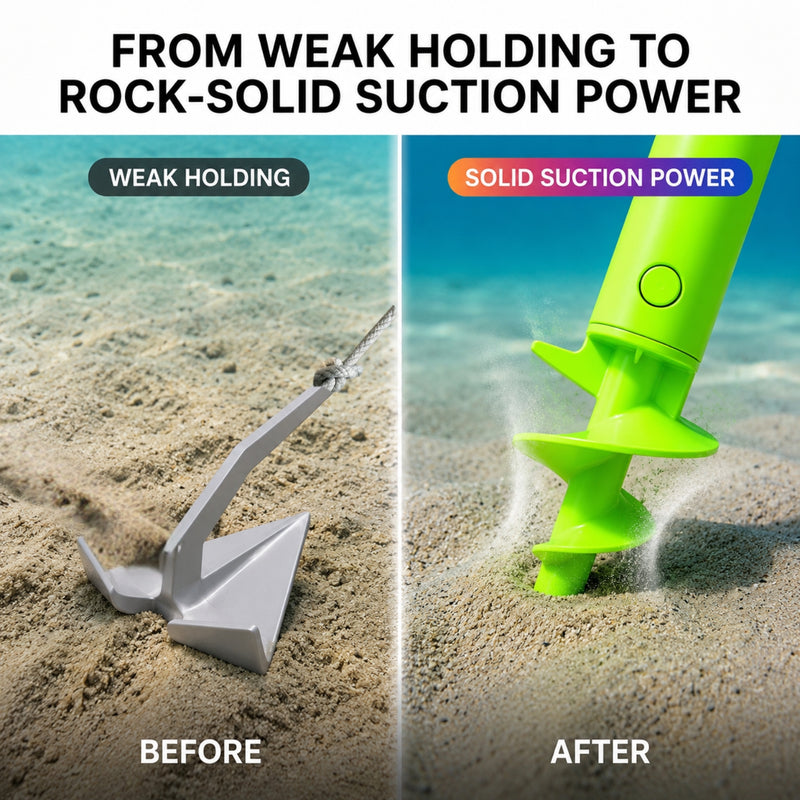 From Weak Holding to Rock-Solid Suction Power