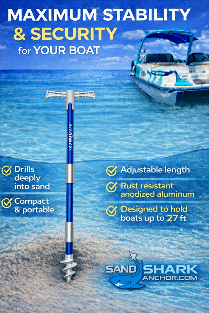 Mega Sport Anchor – Heavy-Duty Anchor for Boats & Pontoons