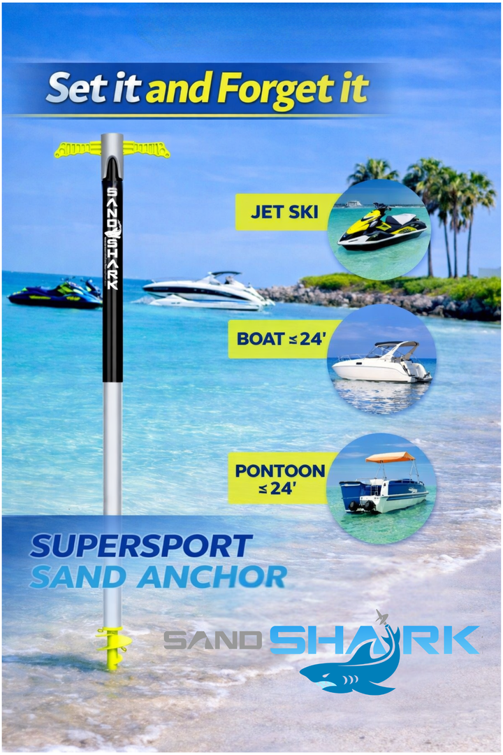 SuperSport 3.0 Anchor by SandShark - Adjusts 29"-48"