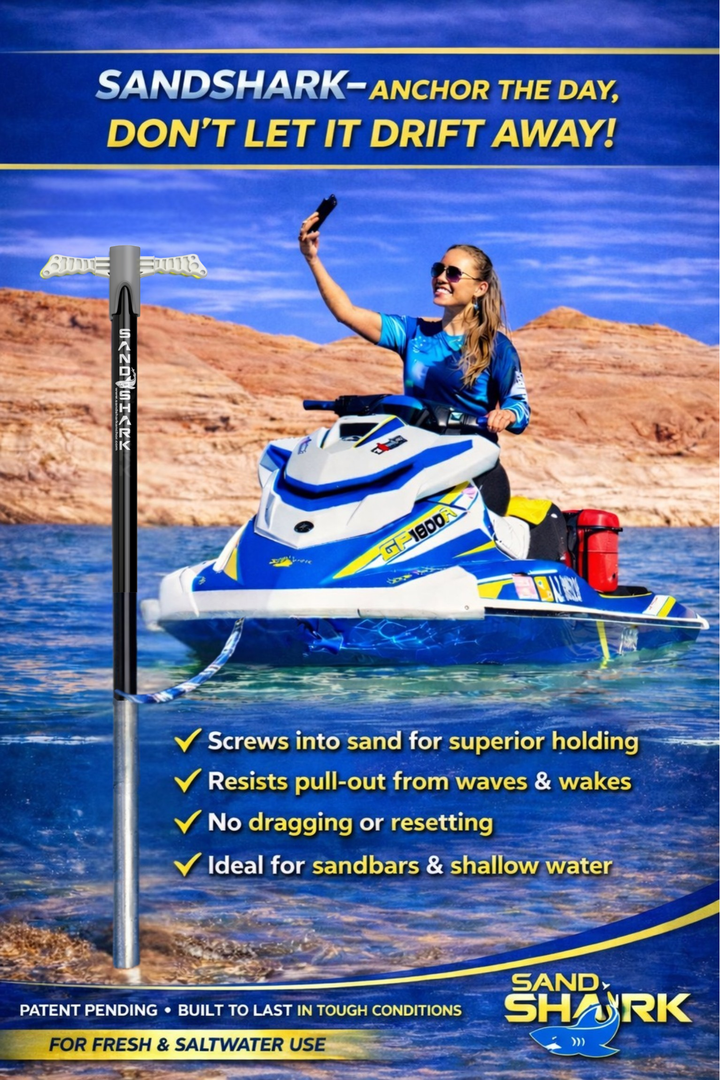 SuperSport 3.0 Anchor by SandShark - Adjusts 29"-48"