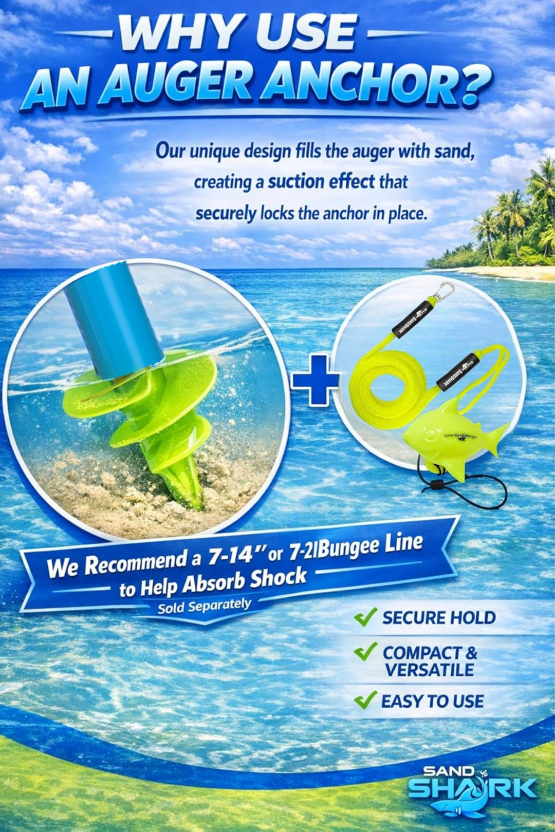 Mega Sport Anchor – Heavy-Duty Anchor for Boats & Pontoons