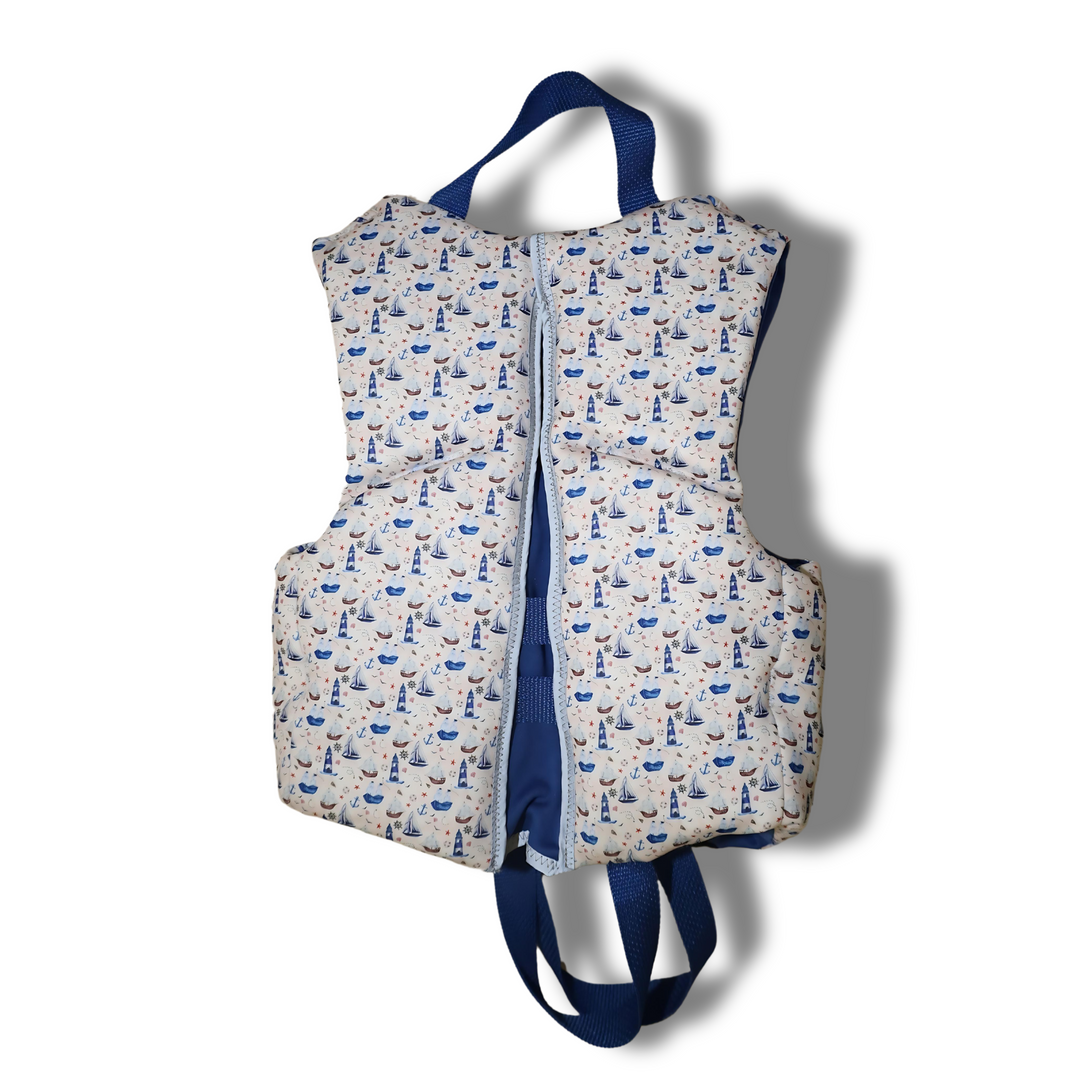 BOY'S SAIL WITH ME TODDLER LIFE VEST