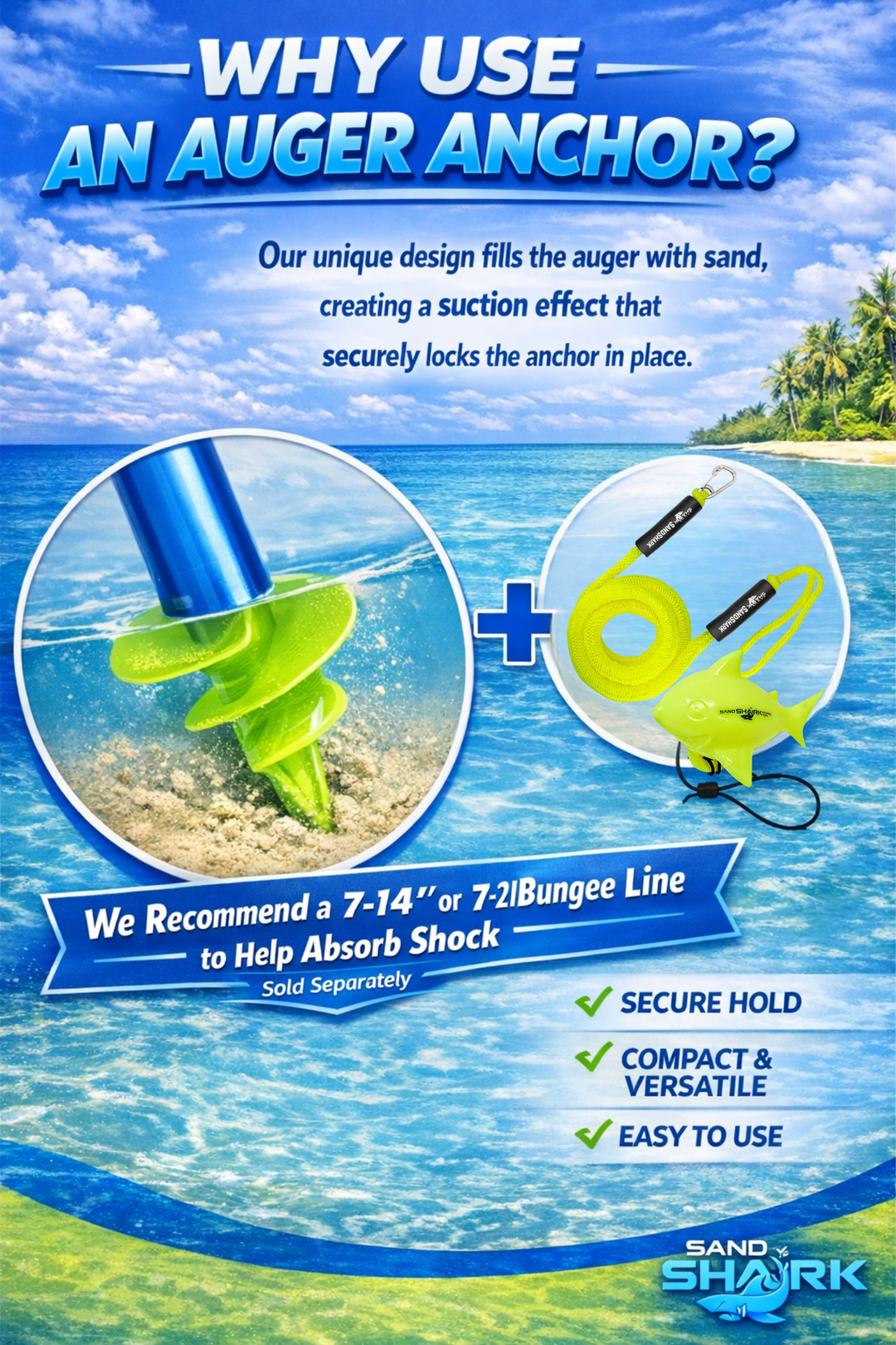 Mega Sport Anchor – Heavy-Duty Anchor for Boats & Pontoons