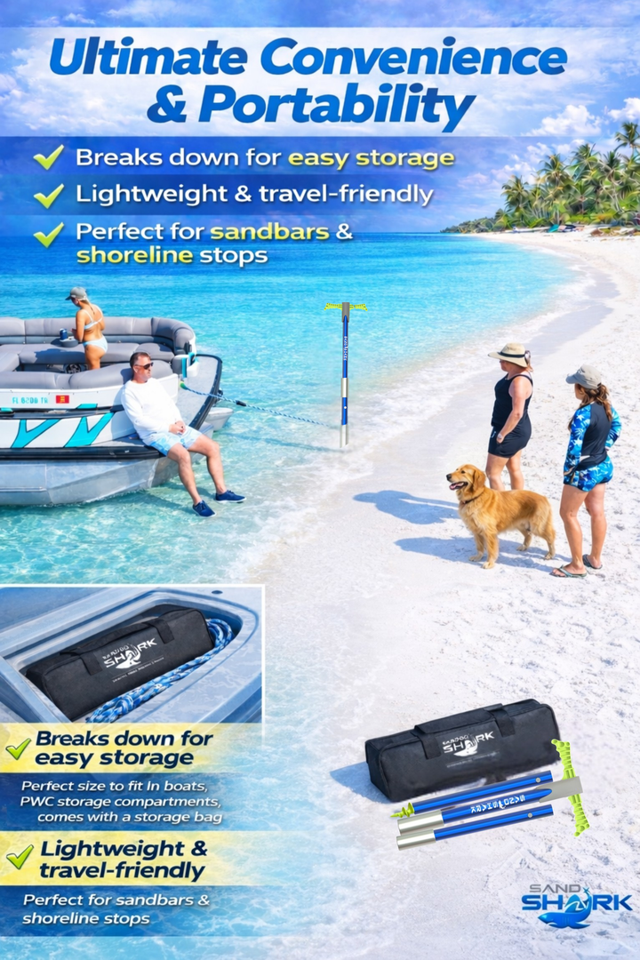 Mega Sport Anchor – Heavy-Duty Anchor for Boats & Pontoons