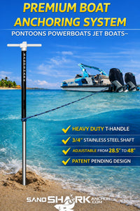 Ultimate Large - Premium Screw in Boat & Pontoon, Stainless Steel (29"-48", Case)