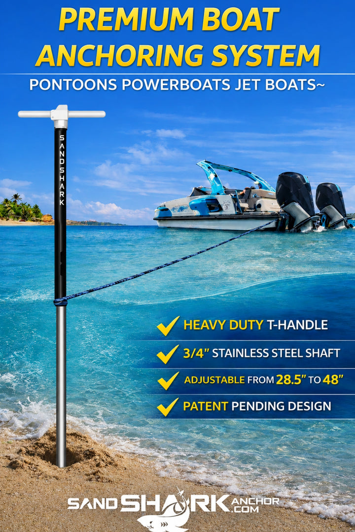 Ultimate Large - Premium Screw in Boat & Pontoon, Stainless Steel (29"-48", Case)