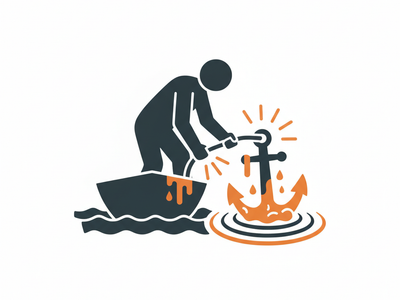 Hauling Up a Heavy Anchor