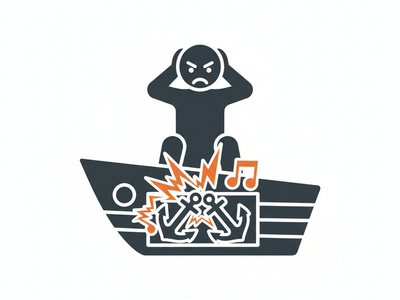 Anchors are often too large to fit in storage compartments.