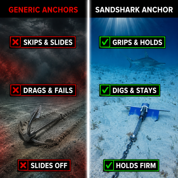 Why Fluke Anchor by Sandshark Is Superior To Alternatives