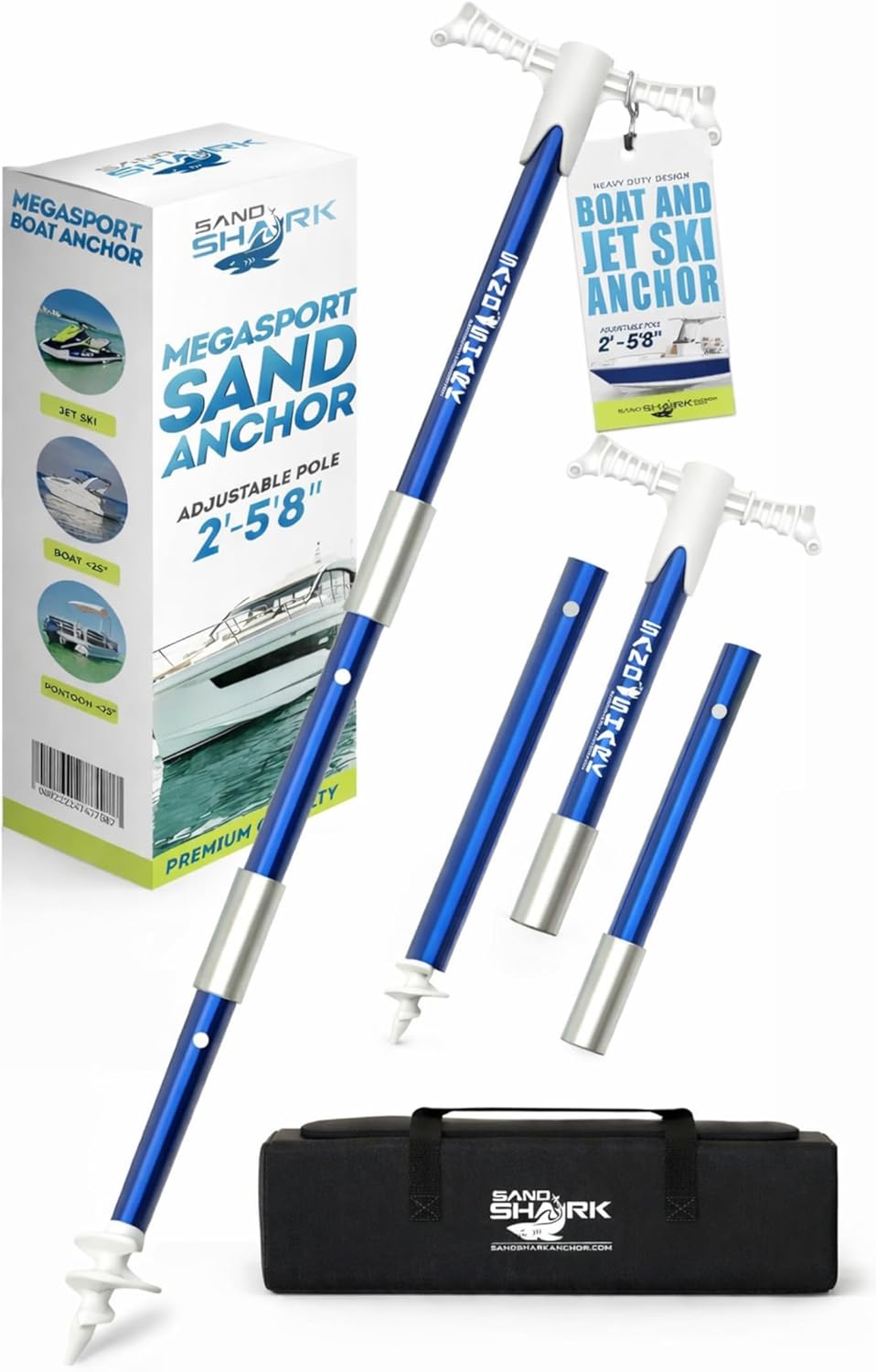 Mega Sport Anchor – Heavy-Duty Anchor for Boats & Pontoons