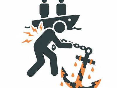 Frustrated with anchors that rust and corrode after a season on the water